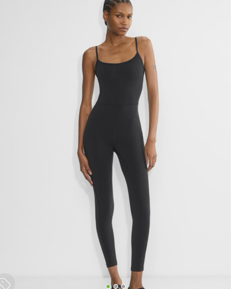 Aritzia Chic Black Bodysuit - Image 1