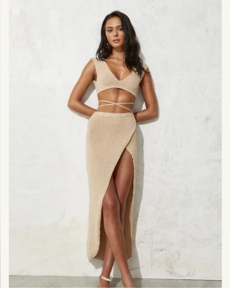 Flook The Label Amaris Crop Fia Skirt - Image 1