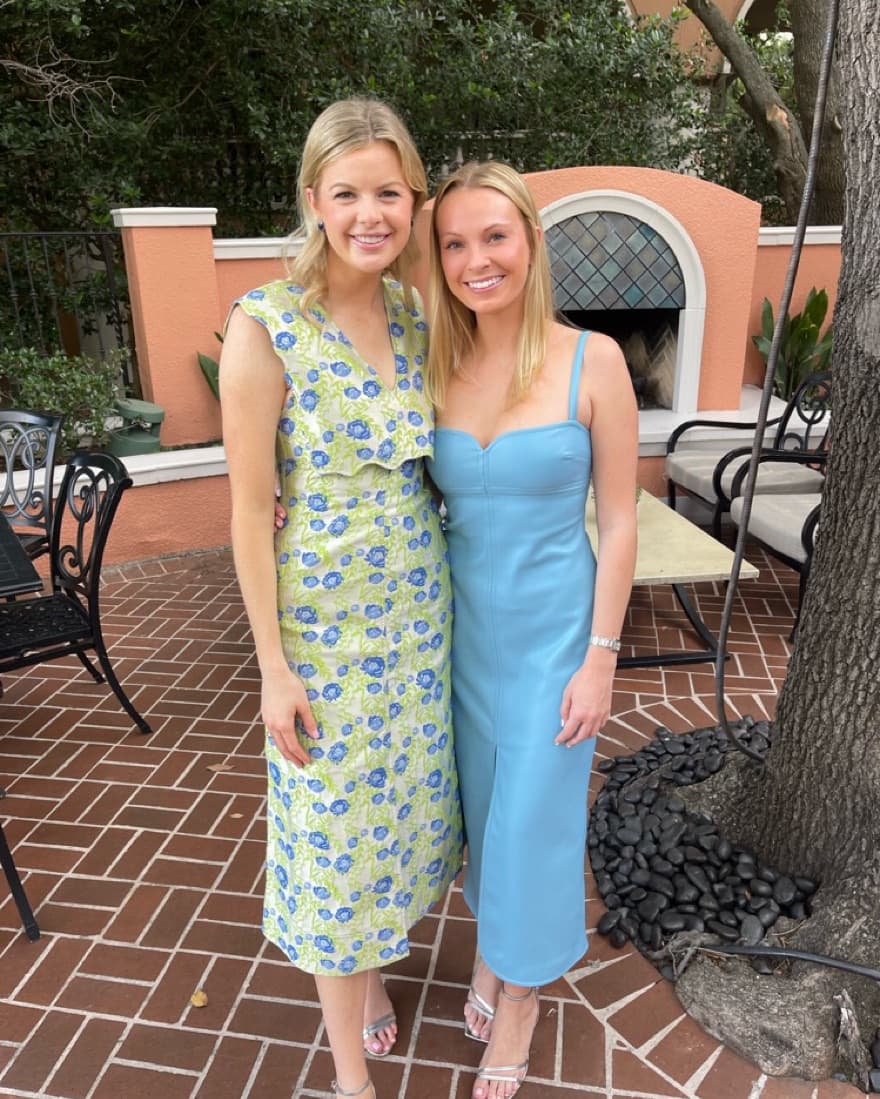Alexis Blue Formal Dress - Image 2