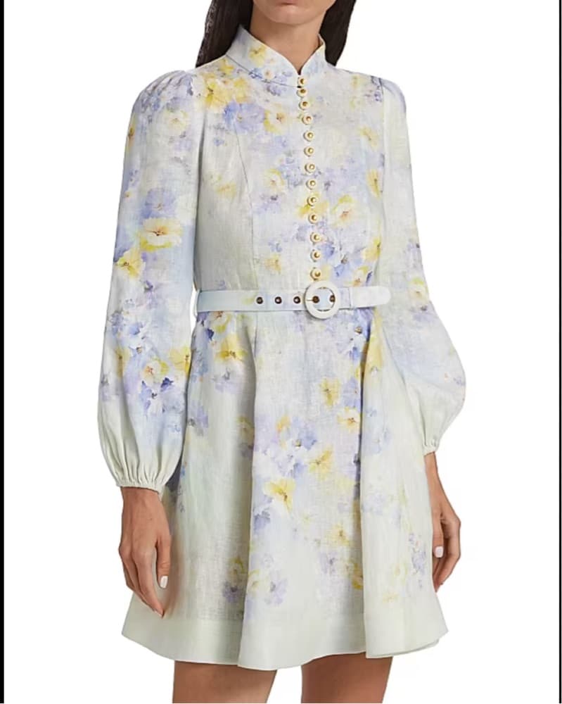 Zimmermann Floral Minidresd - Image 1