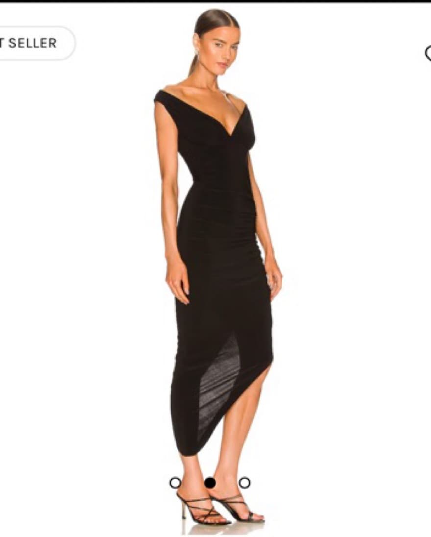 Black Revolve Off The Shouder Dress - Image 2