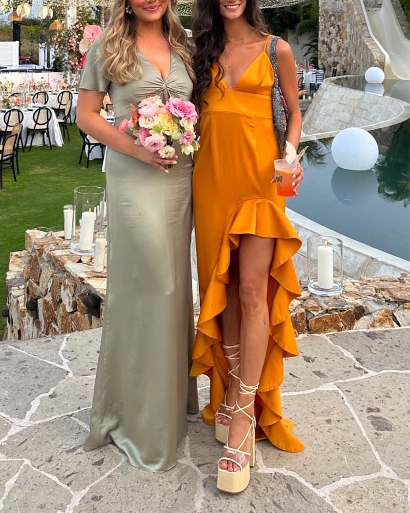 Orange Gown - Image 2
