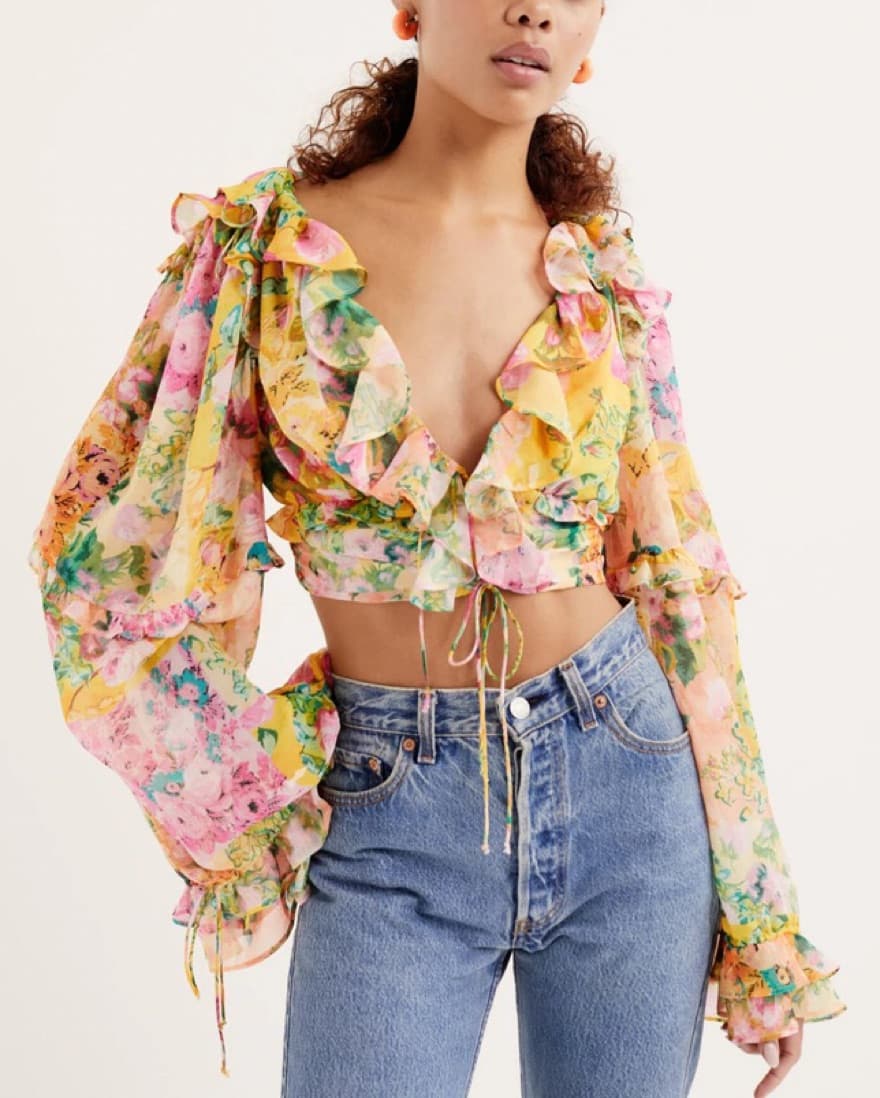 For love and lemons top  - Image 1