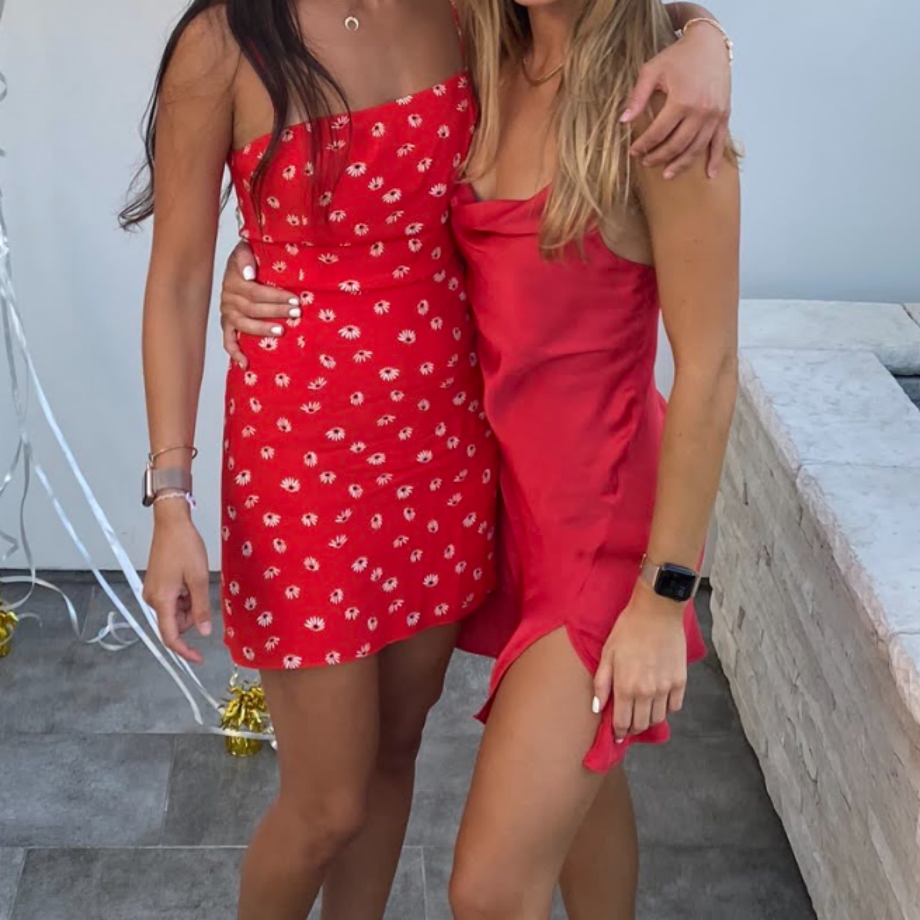 Red Blue Life Mini Dress  - Image 2