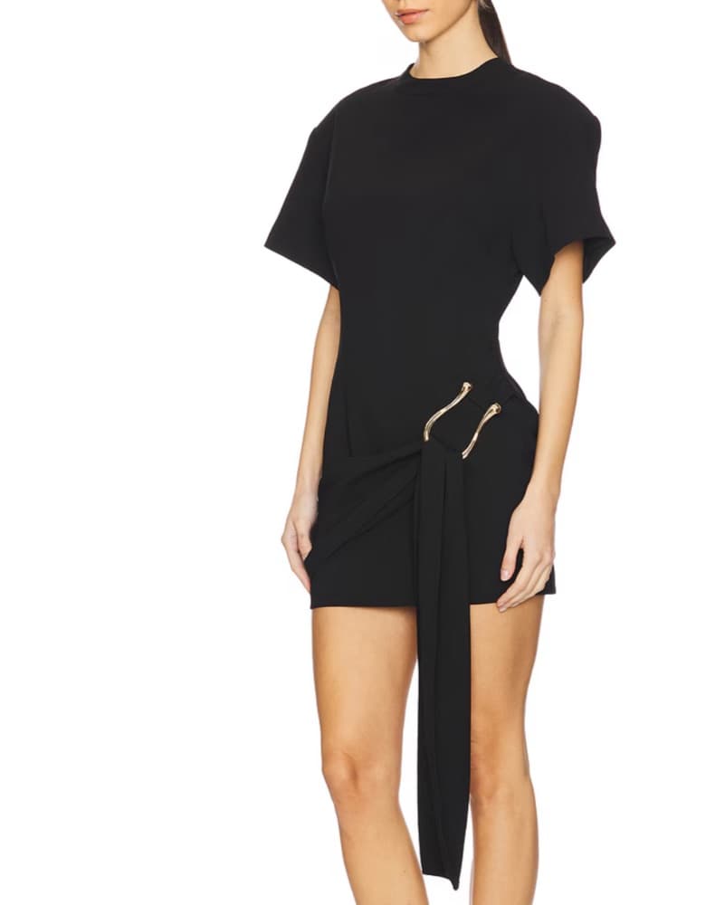 Martini Mini Black Lioness Dress - Image 3