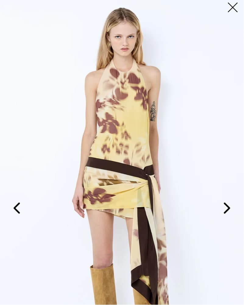 Bec + Bridge Halter Mini Dress - Image 2