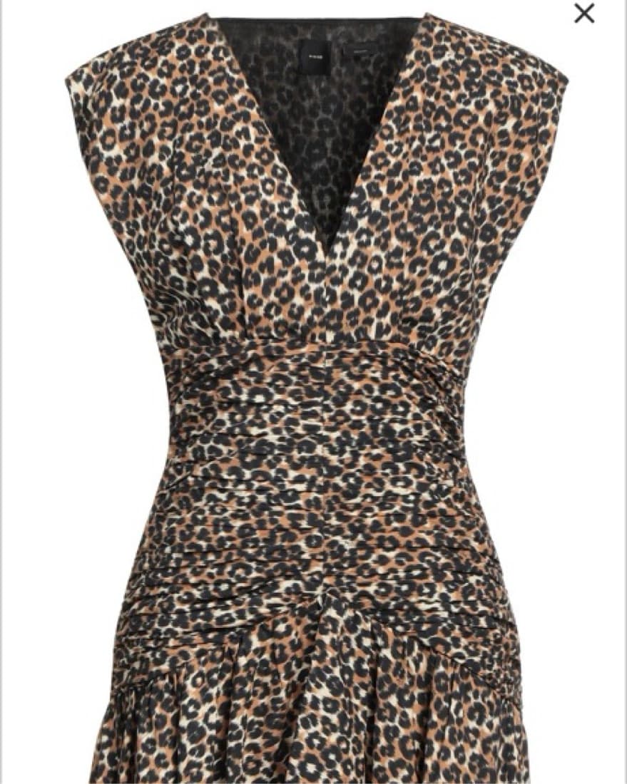 Pinko - cheetah dress mini - Image 1