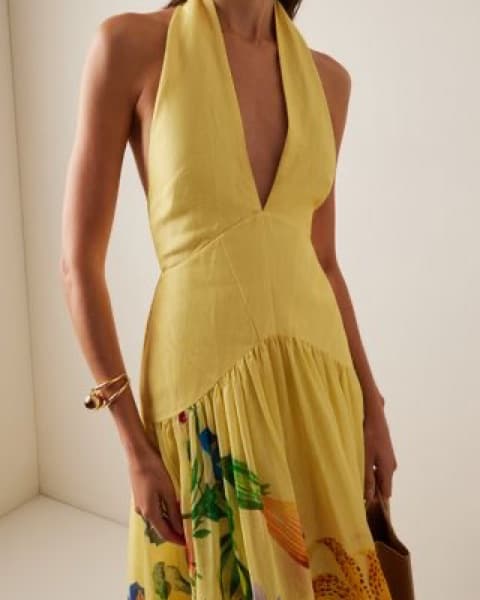 Lookalike Alemais Dahlia yellow gown - Image 2