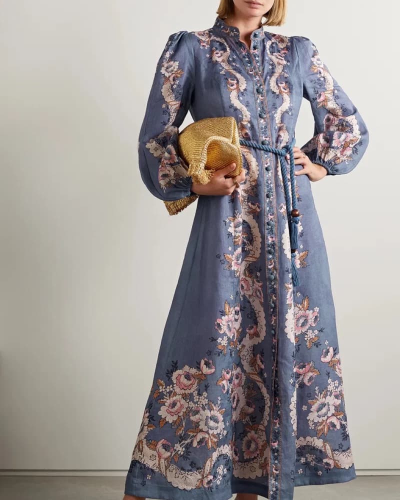 Purple Zimmerman Gown - Image 3