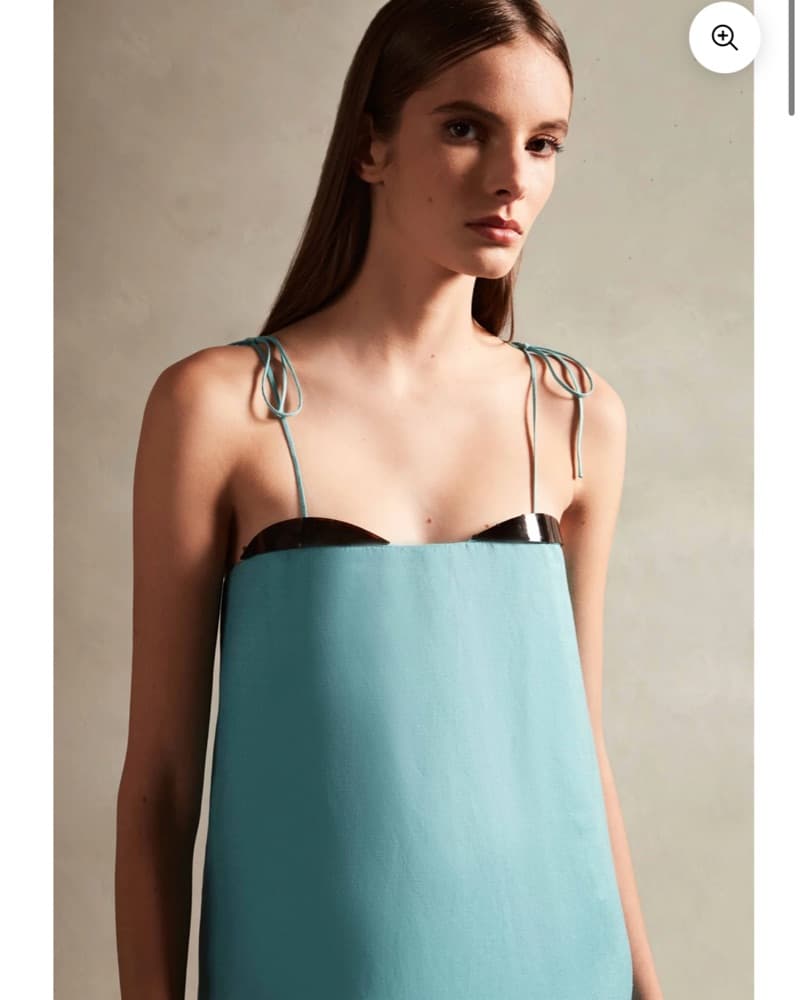 VINTAGE ORCHID SOLID STRAPS LONG DRESS - Image 3