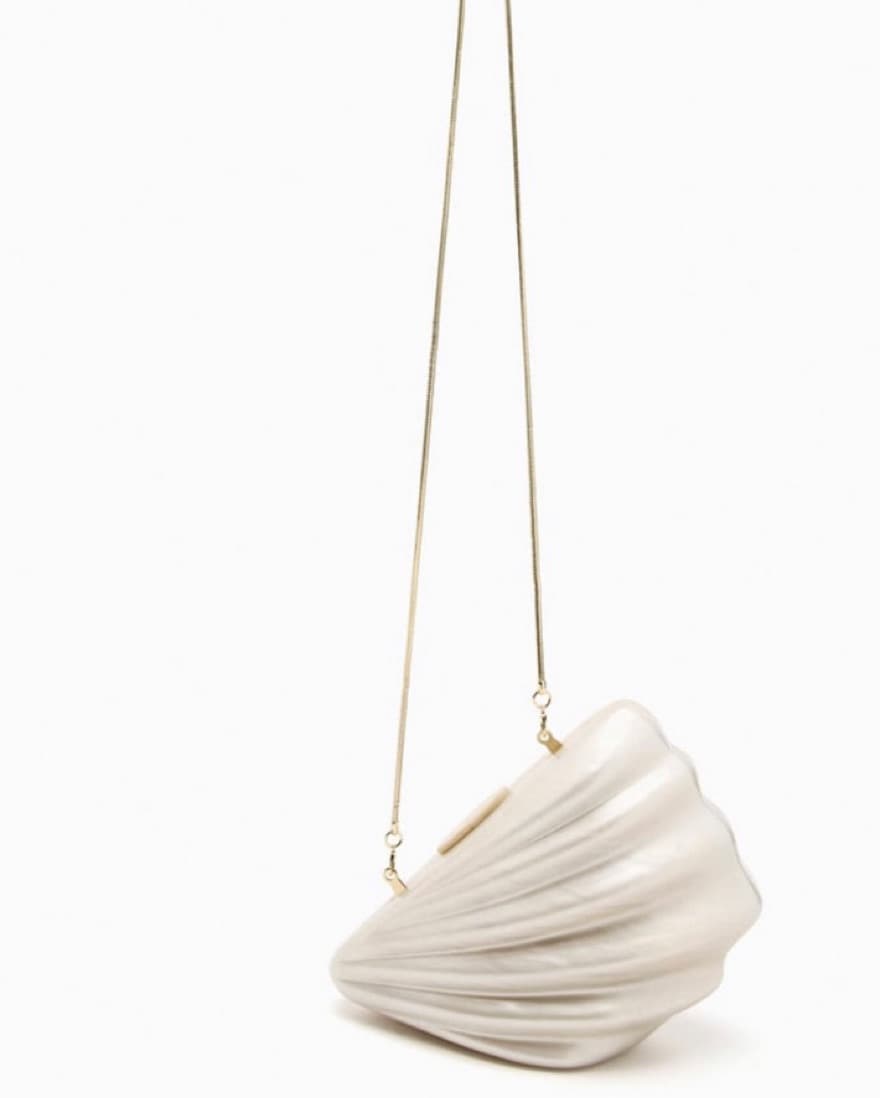 Zara Faux Pearl Box Bag - Image 3