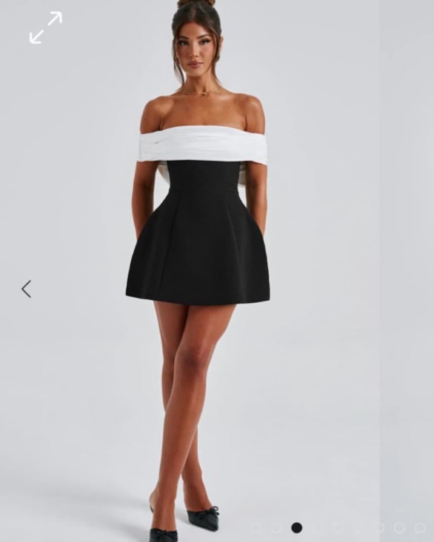 Babyboo Bow Delta Mini Dress  - Image 4