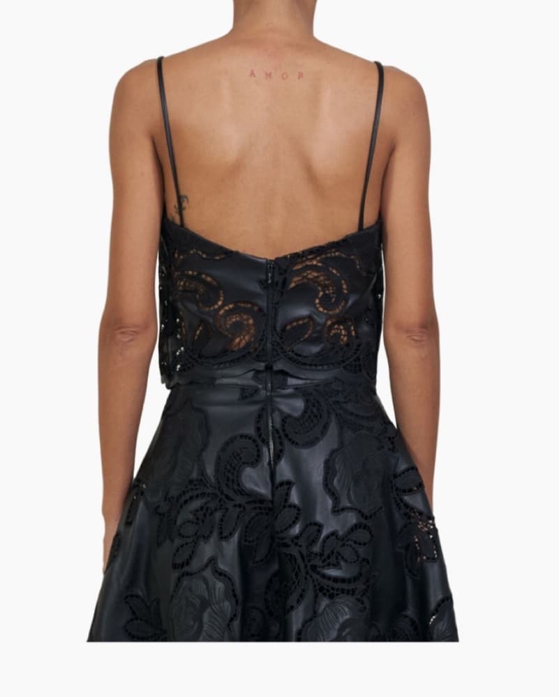 Johanna Ortiz Faux Leather Skirt Set - Image 5