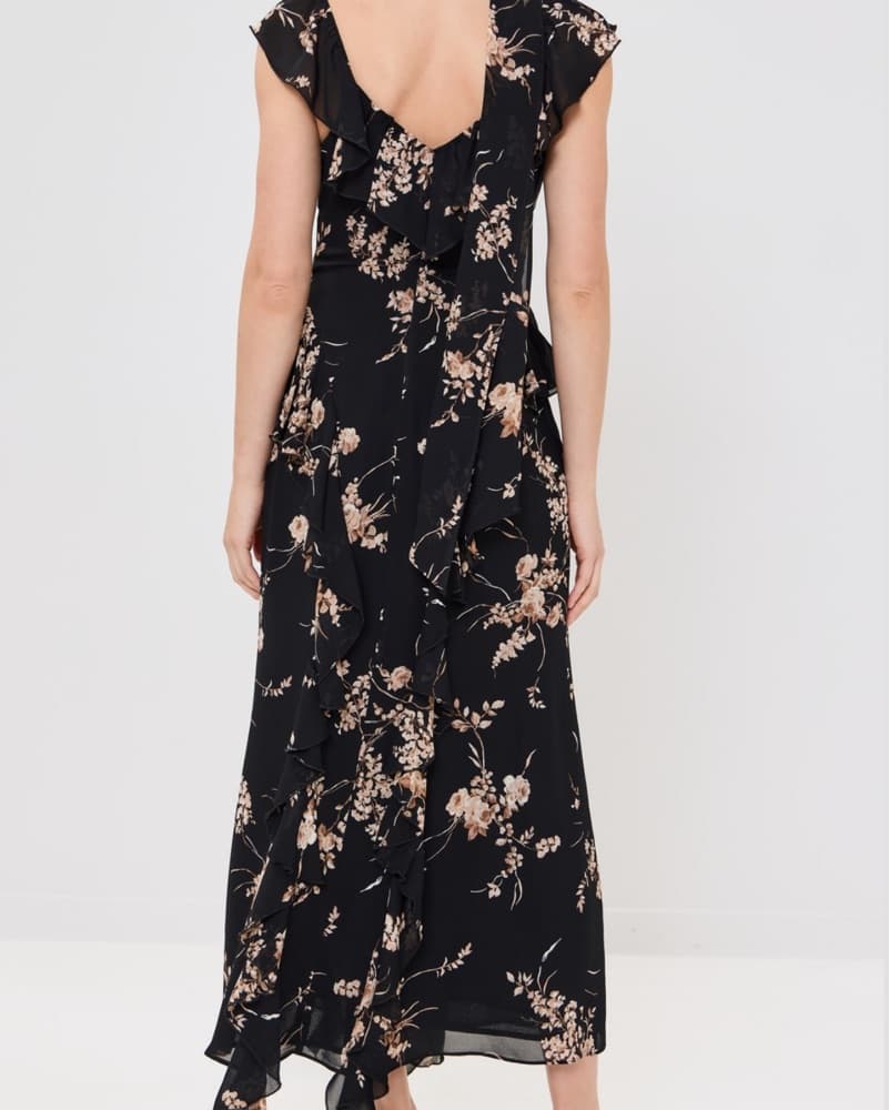 Reformation Silvana Floral Midi Dress - Image 3
