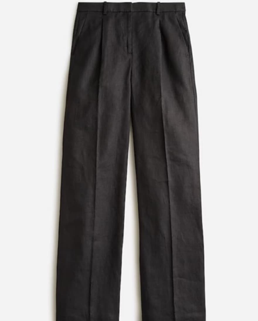 JCrew Linen Scoop Neck Vest Set - Image 4