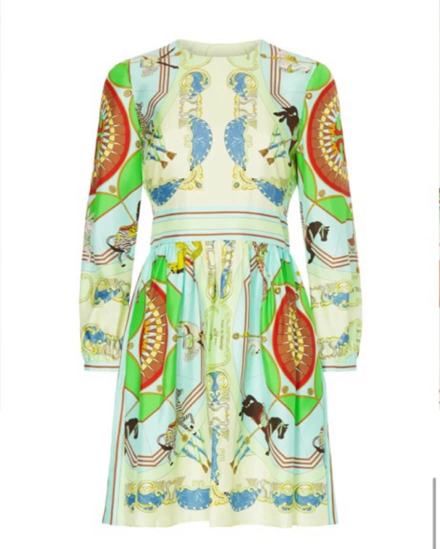 Tory Burch Carousel Short Tunic Dress - Image 3
