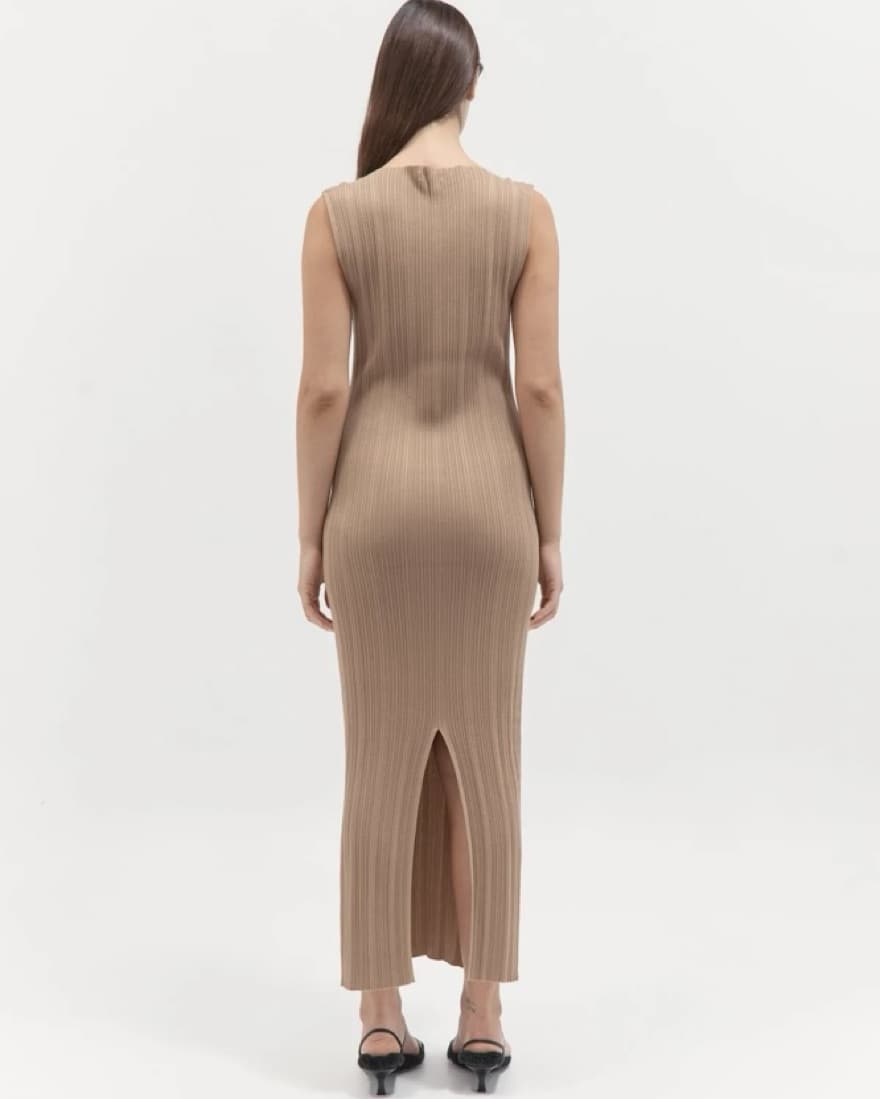 St. Agni Vas Pleat Knit Dress  - Image 3