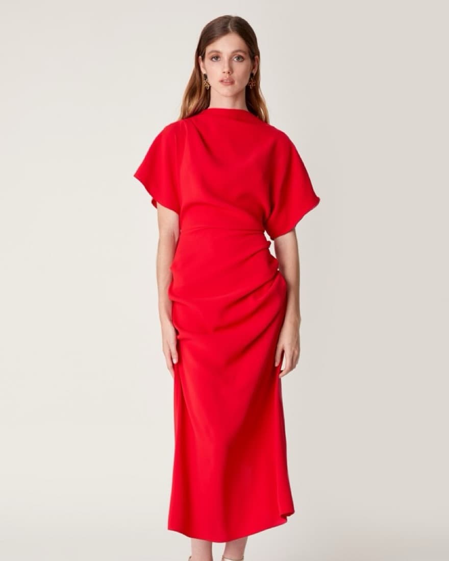 Coosy Red Dress  - Image 3