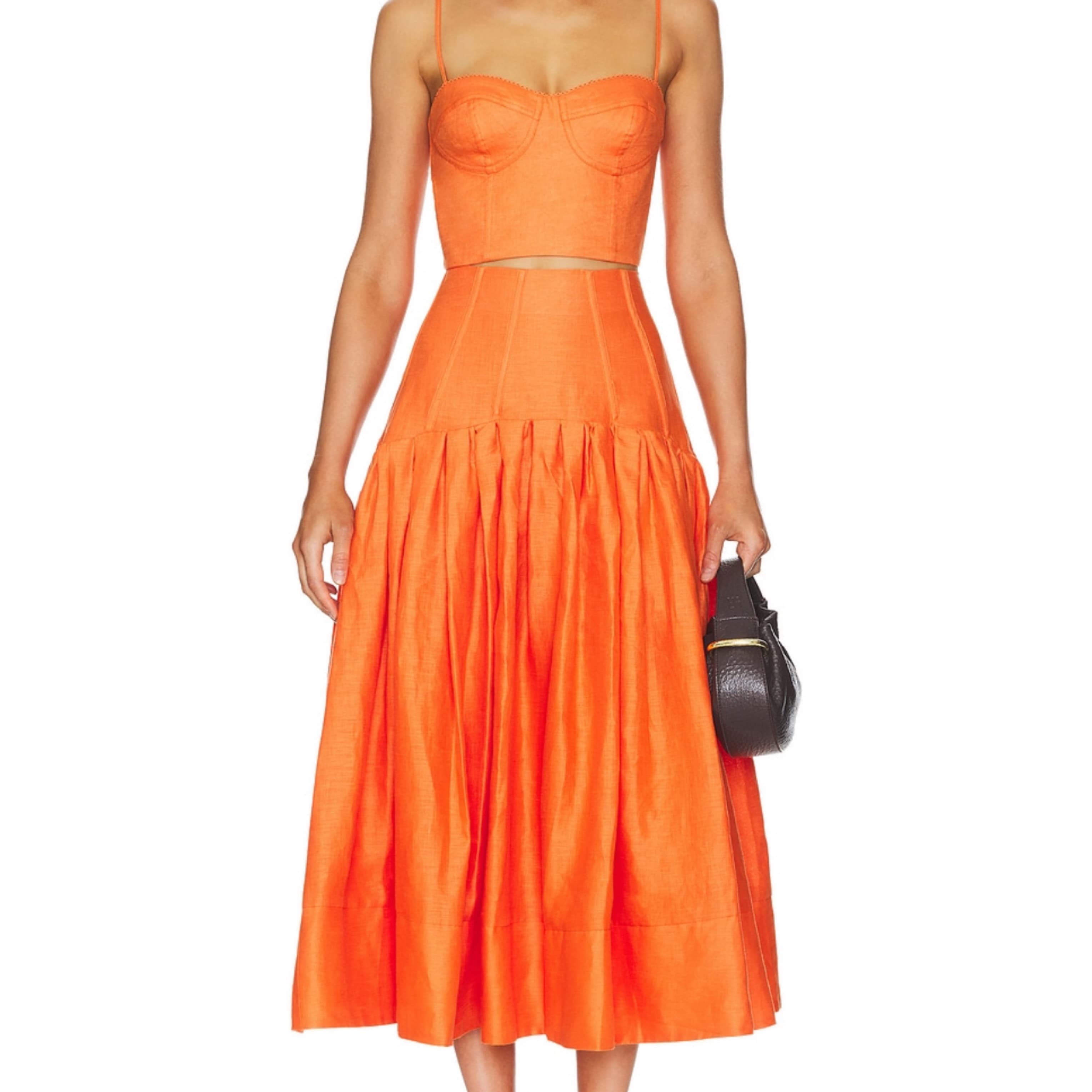 Orange Nicholas two piece set - Image 1