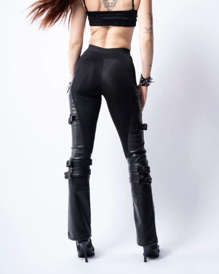 Namilia Speed Racer Buckle Pants - Image 2