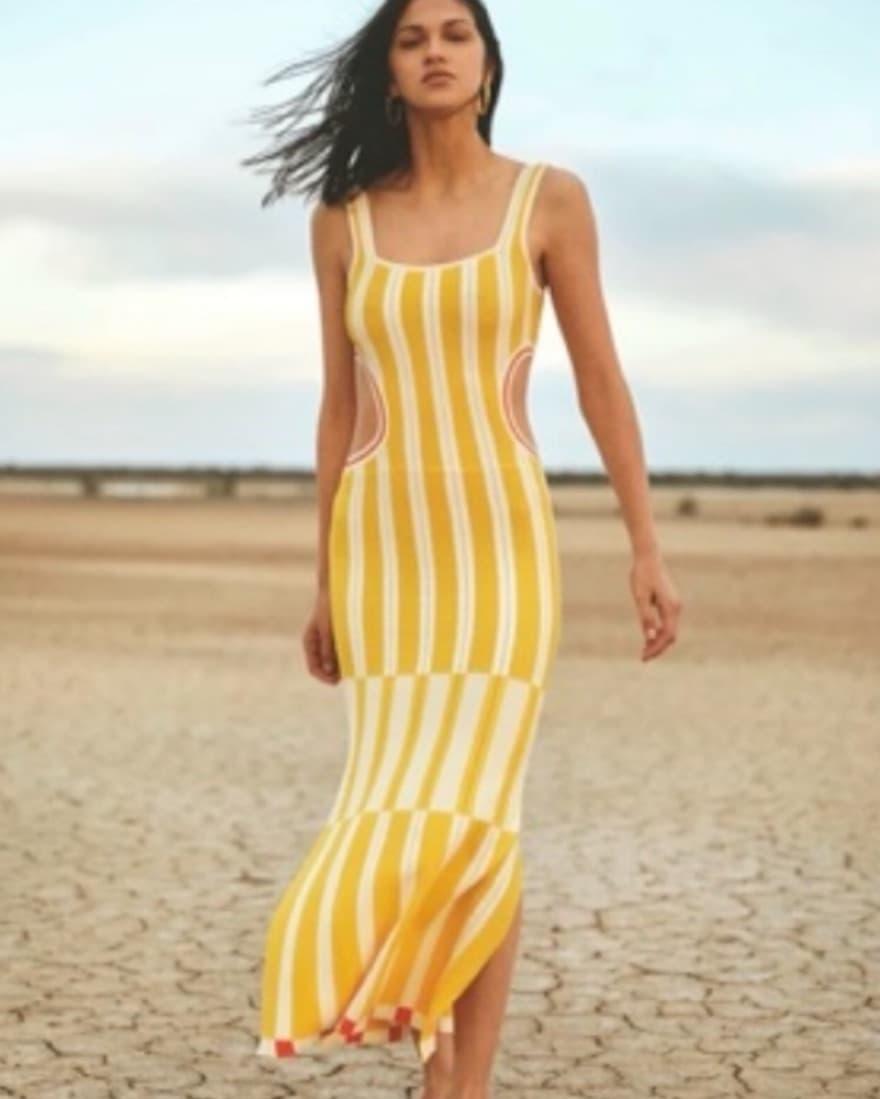 Solid & Striped Maxi Dress - Image 2