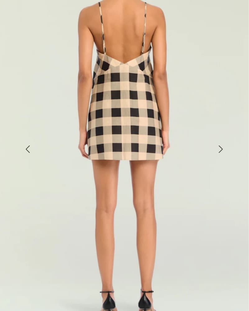 SER.O.YA Shanty Linen Mini Dress Xs - Image 2