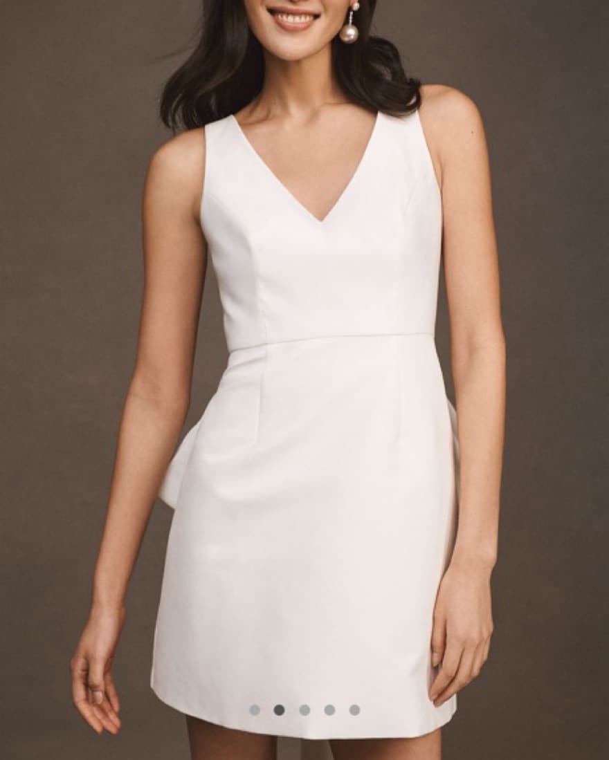 Anthropologie Bridal Dress - Image 3