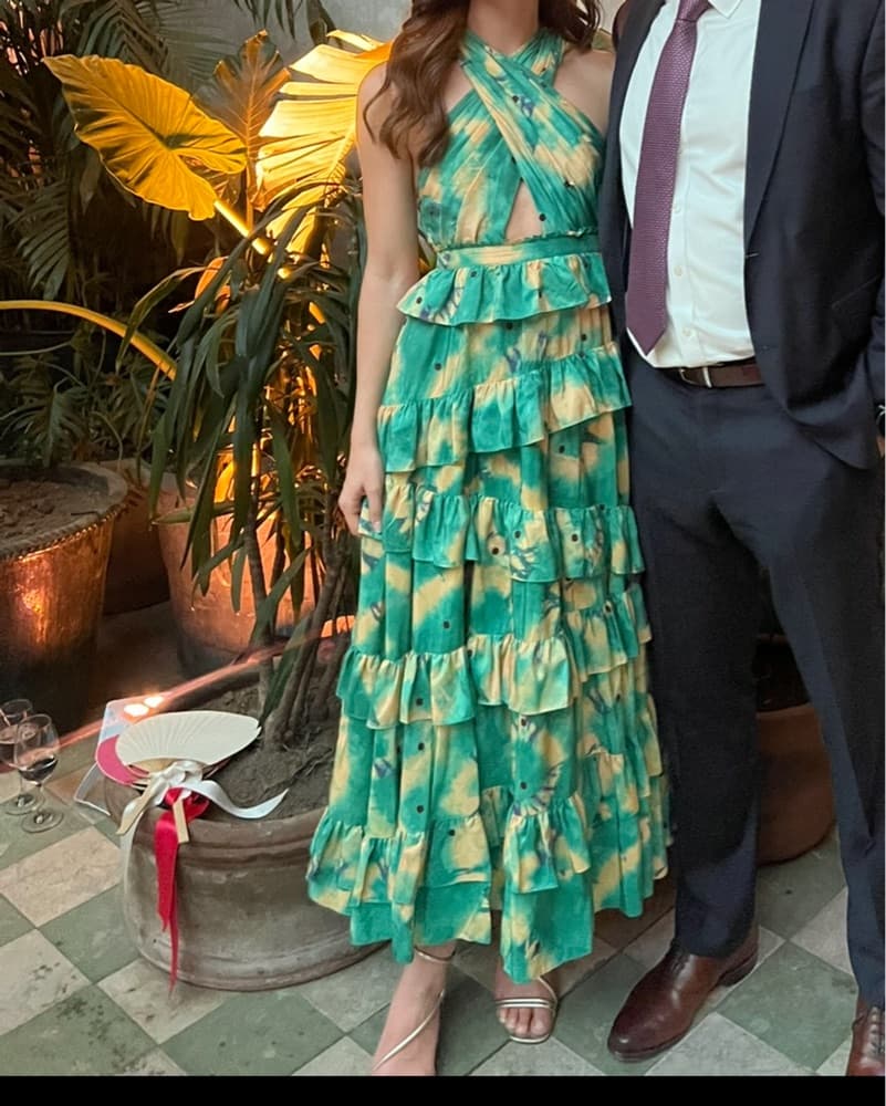 Ulla Johnson Tiered Maxi Dress - Image 3