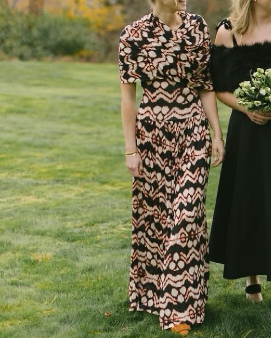 Ulla Johnson Patterned Gown  - Image 1