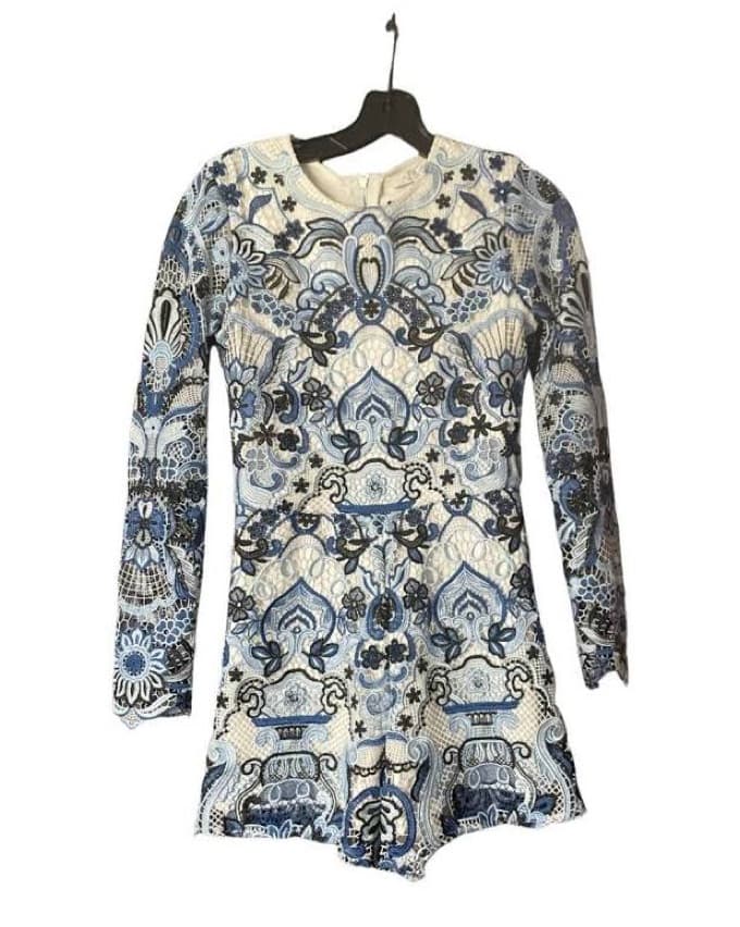 Alexis Lace Romper - Image 1