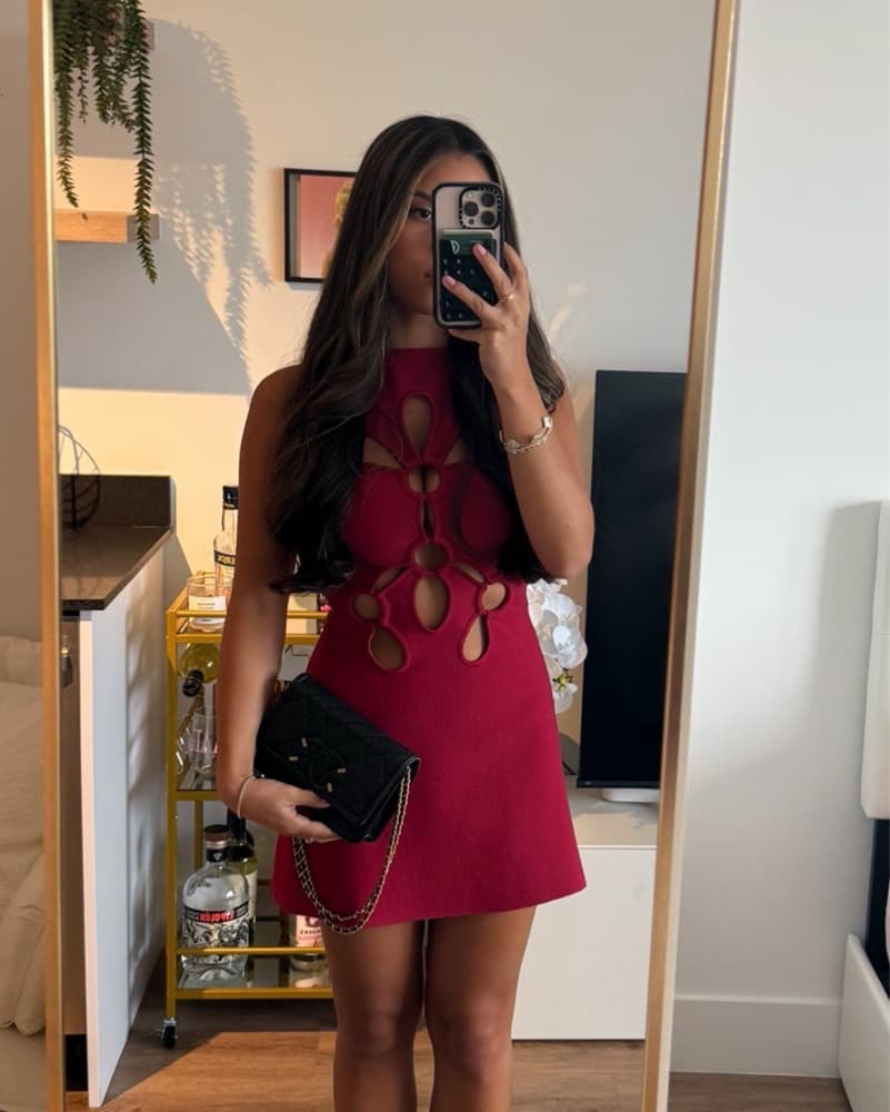Cult Gaia Red Mini dress - Image 3