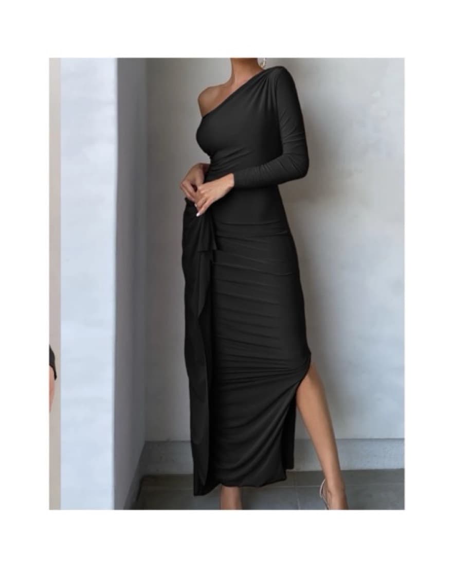 Club L London Black Dress - Image 1