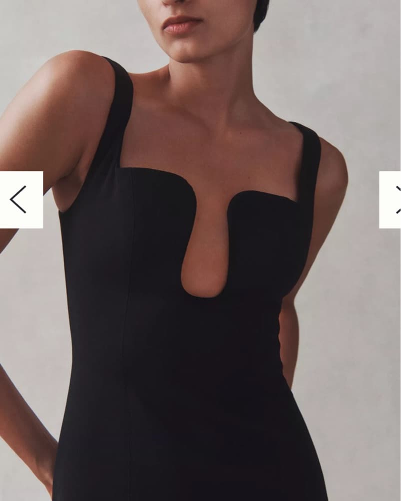 Black Formal Bridesmaid Dress - Image 4