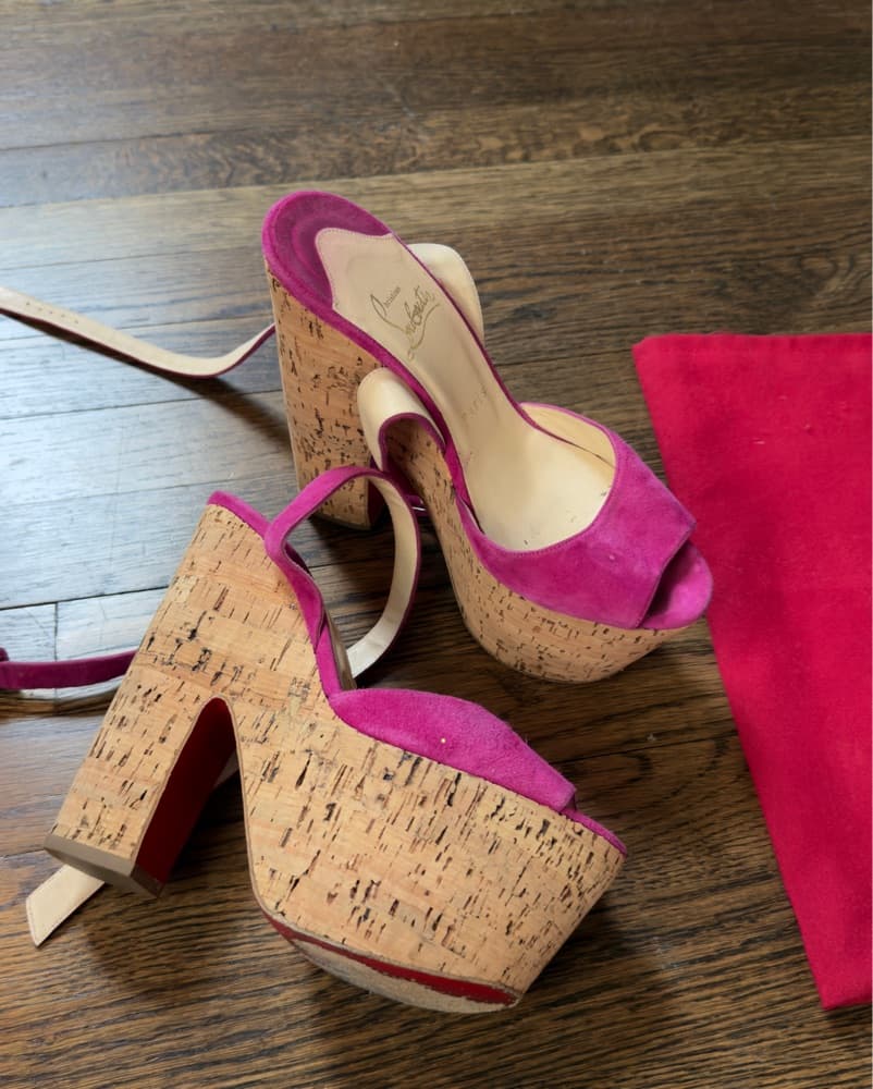 Christian Louboutin Wedges - Image 1