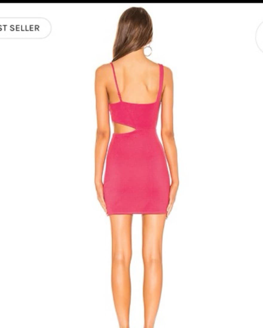 Pink Cutout Mini Dress - Image 2