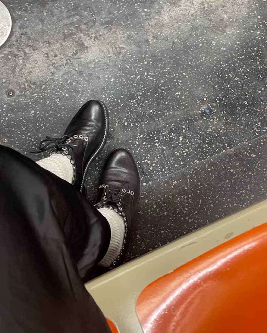 Silver Ring Dress Shoes - Image 1