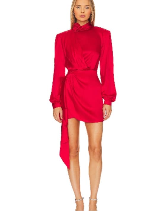 Red Mini Dress - Image 3