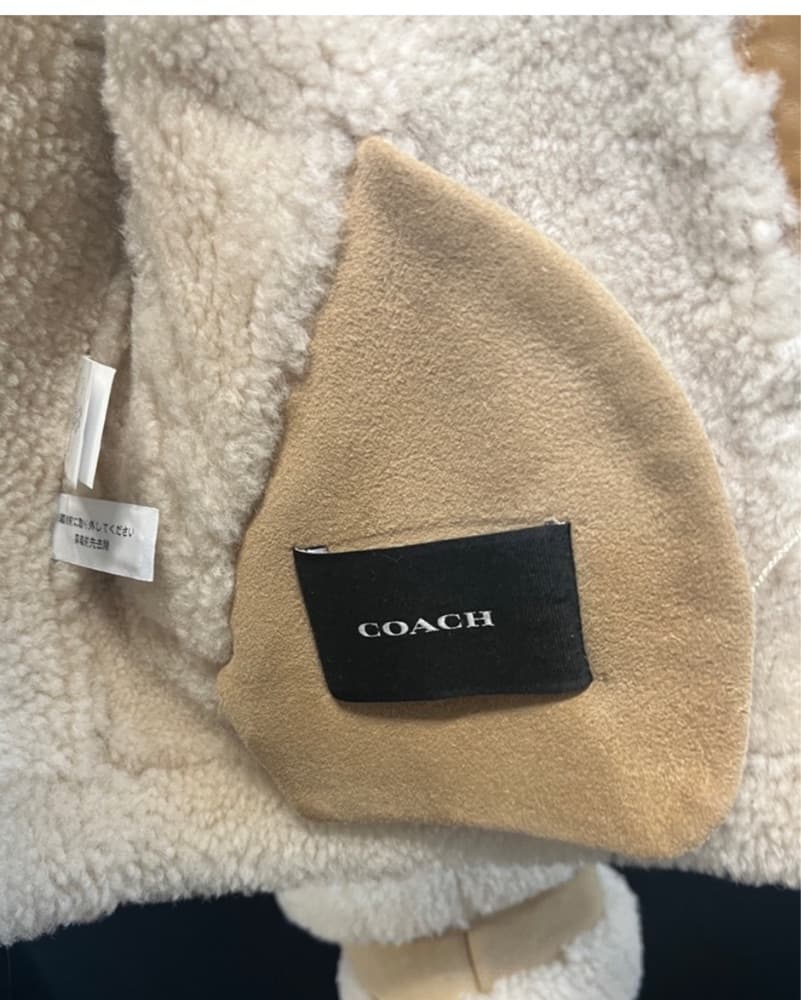 Coach Shearling Jacket - Image 5