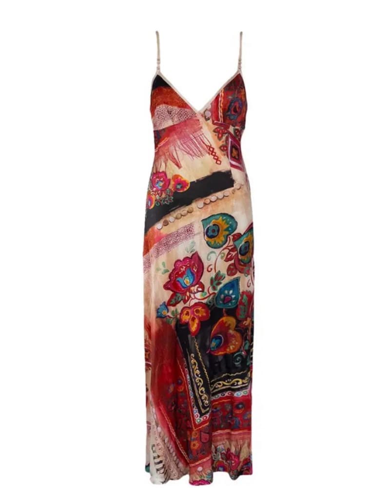 S/S 08’ John Galliano Silk Slip Dress - Image 1