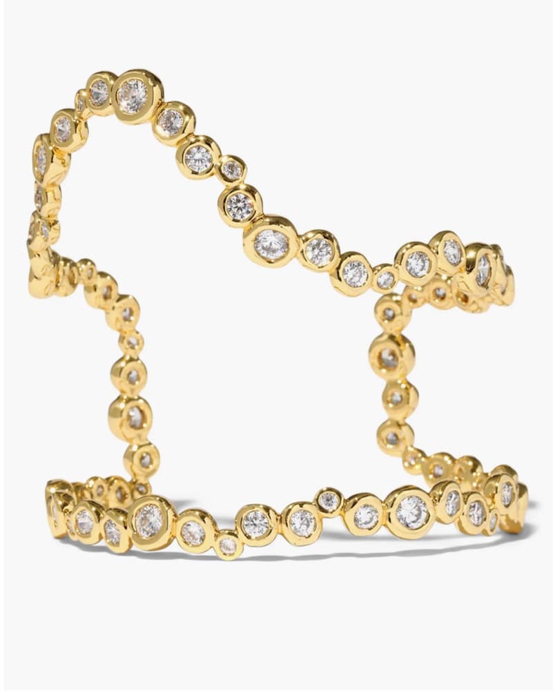 Alexis Bittar Asterales Open Wave Cuff - Image 1