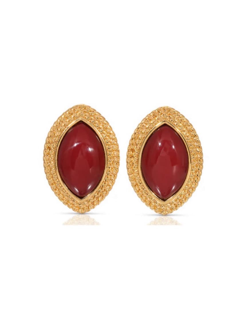 Heaven mayhem Red Earrings - Image 2