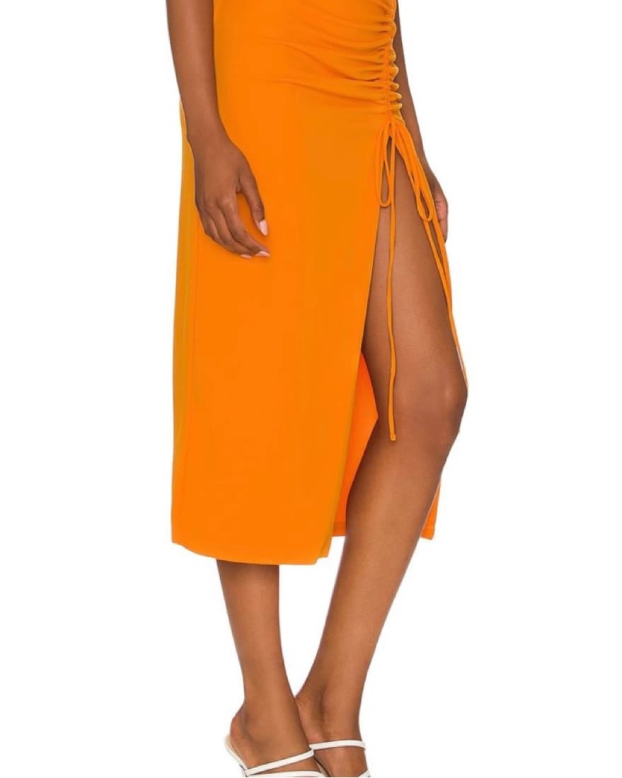 Orange Tanvi Skirt  - Image 3