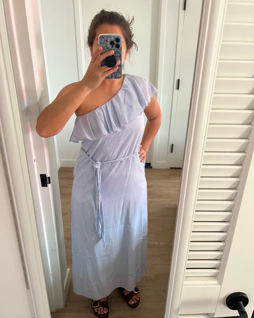 Banana Republic  One Shoulder Maxi Dress - Image 1