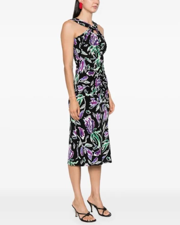 Diane Von Furstenberg Floral Midi - Image 3