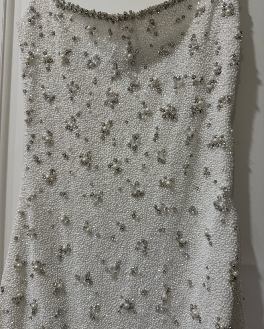 Clio Peppiatt Bridal Crystal Dress - Image 3