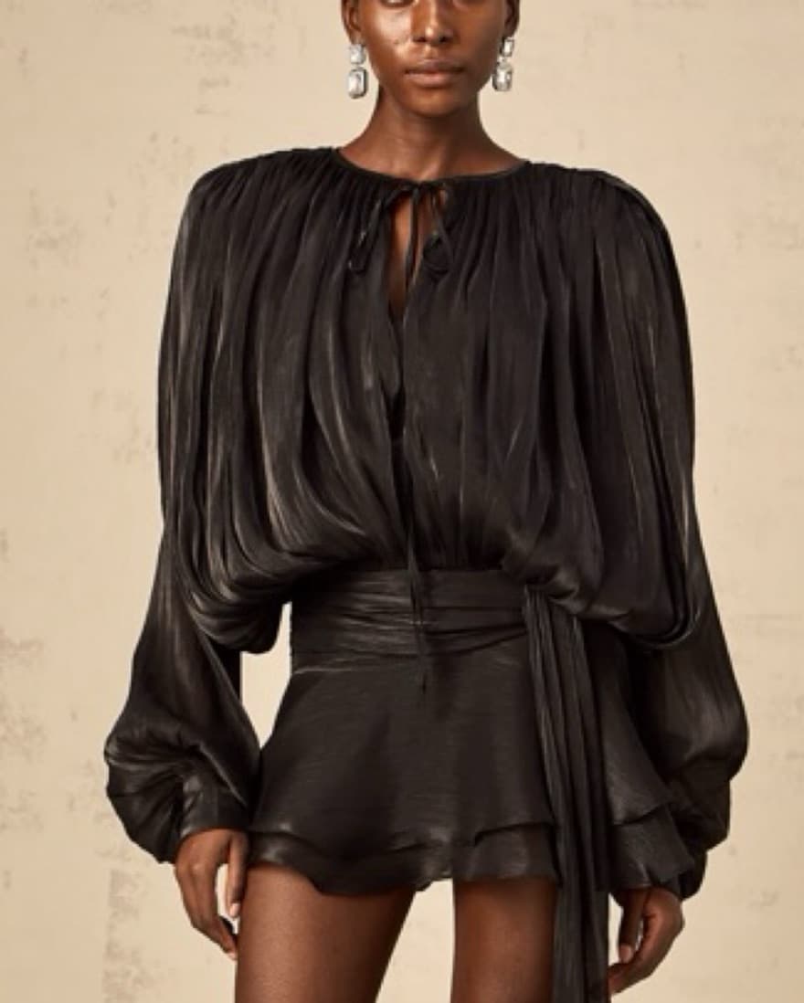 Miss Rosier EUGÉNIE FULLY-PLEATED RUFFLE - Image 2