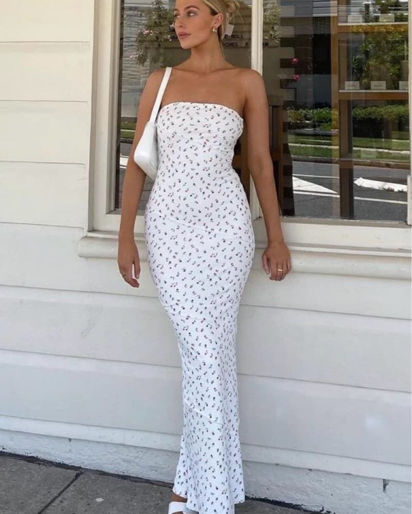 Floral Maxi Dress - Image 1
