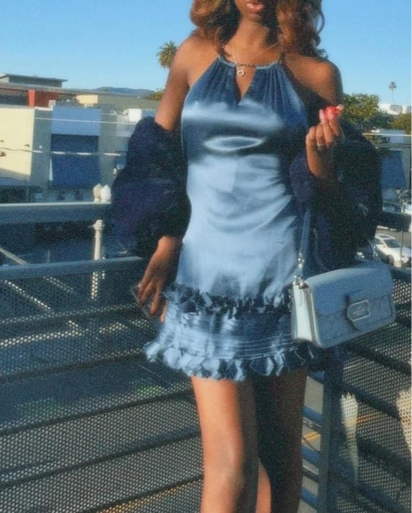 Backless Halter dress - Image 4