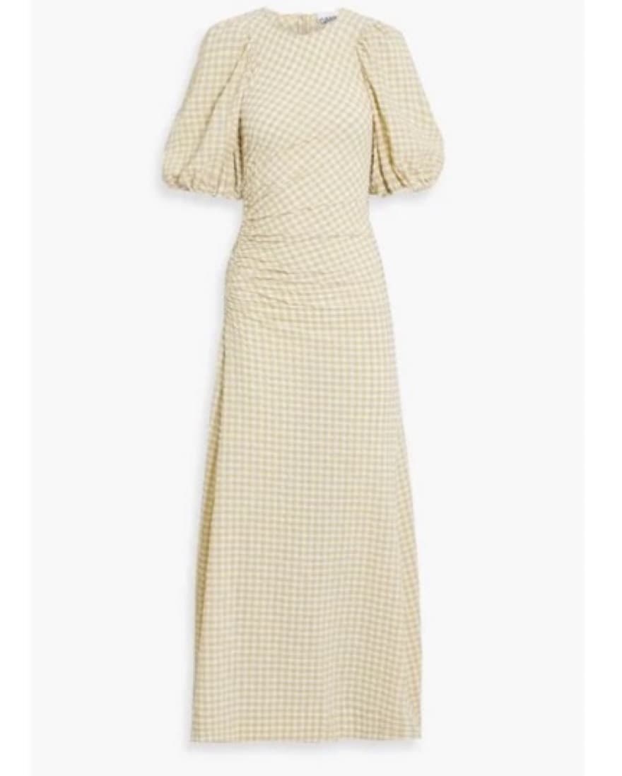 Ganni Gingham Dress - Image 1