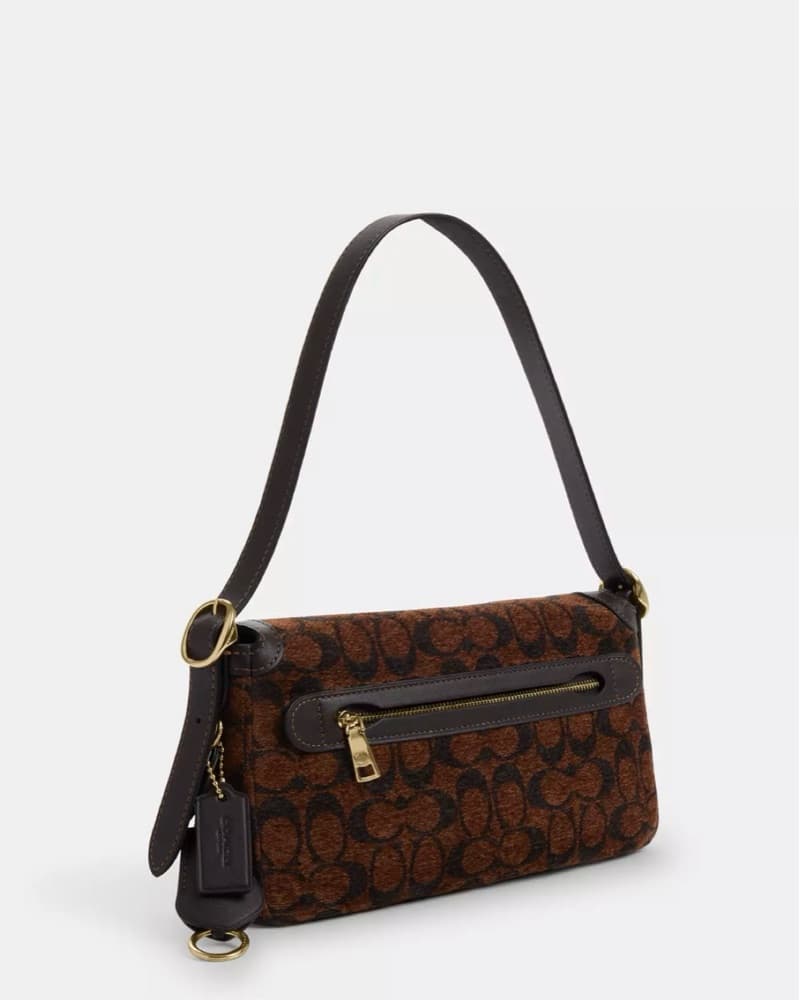 Etta Small Flap In Signature Chenille  - Image 2